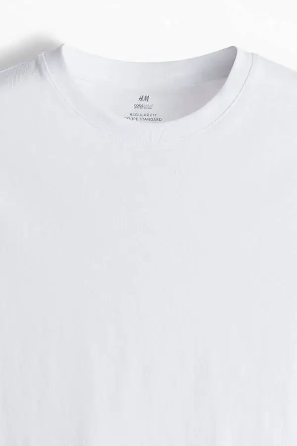 Coolmax® Regular Fit Tişört-White - 2