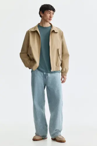 COOLMAX® Regular Fit Tişört - Deniz mavisi - H&M (1)