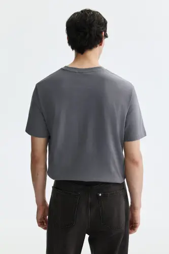 COOLMAX® Regular Fit Tişört - Gri - 4