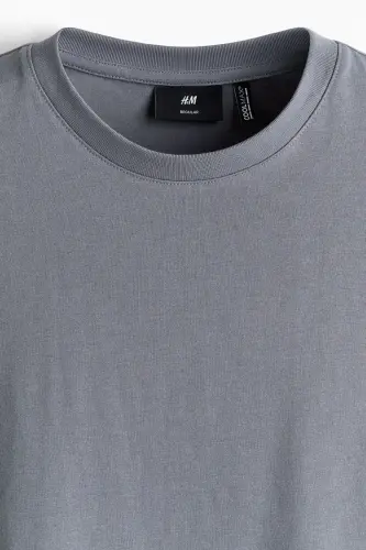COOLMAX® Regular Fit Tişört - Gri - 5