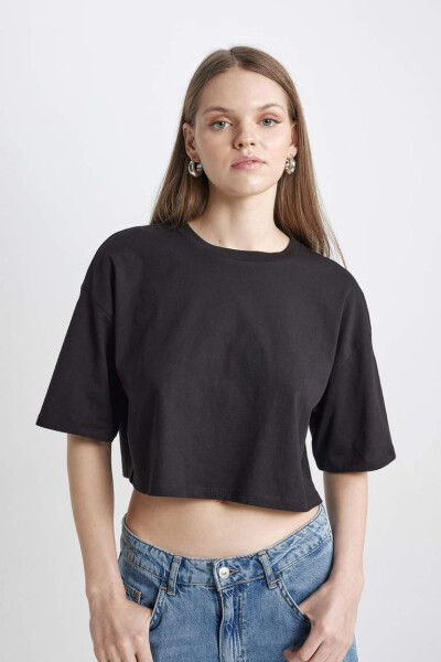 Coool Loose Fit Short Sleeve T-Shirt Black - 1