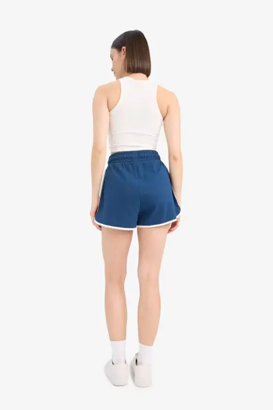 Coool Regular Fit Kalın Short-İndigo - 5