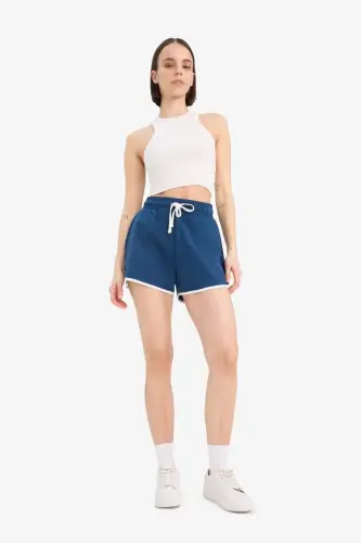 Coool Regular Fit Qalin Short-Indigo - 1