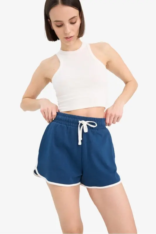 Coool Regular Fit Qalin Short-Indigo - 2