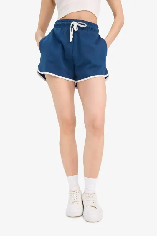 Coool Regular Fit Qalin Short-Indigo - 3