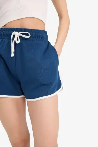 Coool Regular Fit Qalin Short-Indigo - 4