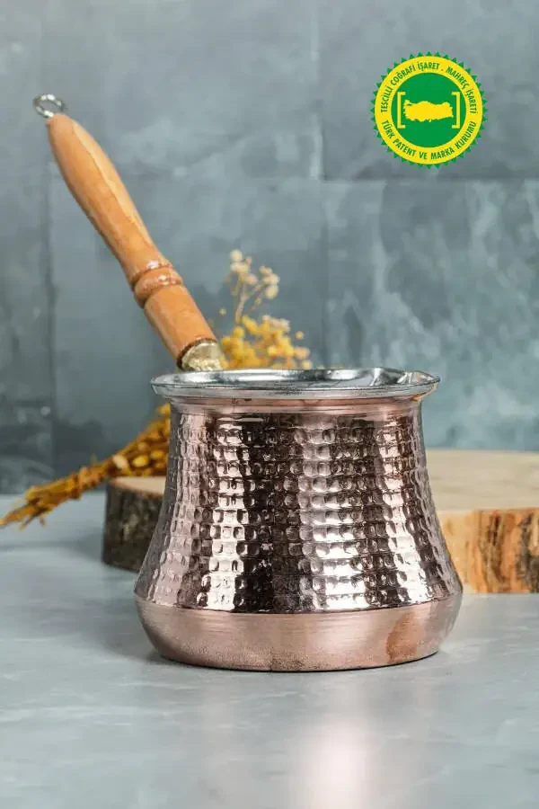 Copper Milk Jug & Coffee Pot - 1