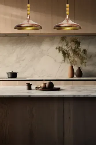 Copper Patina Champion Wooden Beaded Single Chandelier Pendant Living Room Kitchen Boutique Lamp-patina - 2