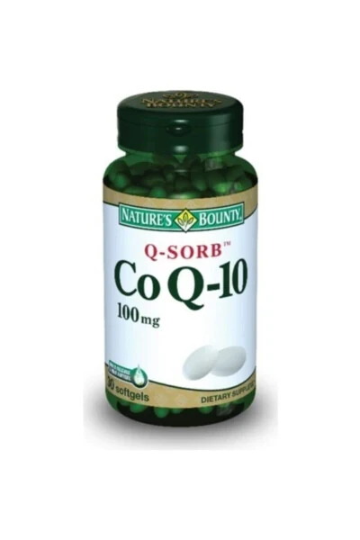 Coq 10 Coenzyme 100 Mg 30 Softgel Qsorb - NATURE'S BOUNTY
