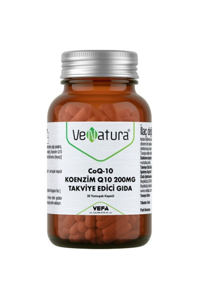 CoQ-10 Coenzyme Q10 30 Capsules 200mg - 3