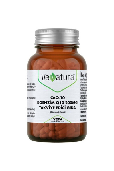 CoQ-10 Coenzyme Q10 30 Capsules 200mg - 1