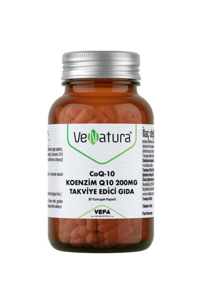 CoQ-10 Coenzyme Q10 30 Capsules 200mg - 4