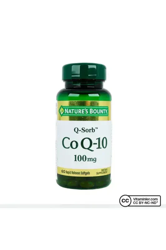 CoQ-10 (Q-SORB) 100 Mg 60 Capsules - NATURE'S BOUNTY