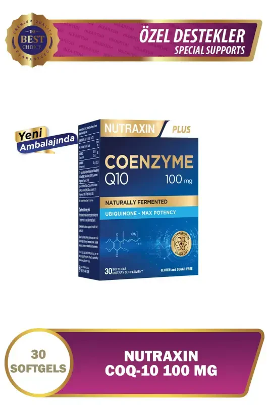 CoQ-10 Supplement Food 30 Soft Capsules - Coenzyme Q10 - 1