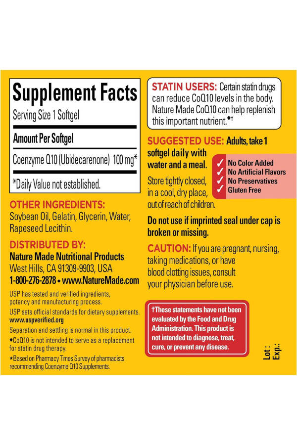 CoQ10 100 mg 40 Softgel - 5