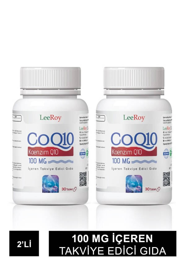 CoQ10 100mg 30 Tablets 2 Pack - 1