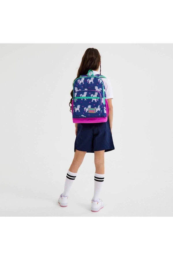 Coral High Unicorn School Backpack 23467 - 7