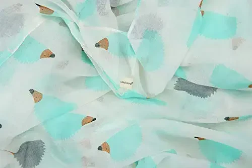 corciova Black Soft Girl Women Infinity Wrap Scarf Stretchy Jersey Knit Sleep Head Circle Scarf Continuous Loop Light Weight - 6