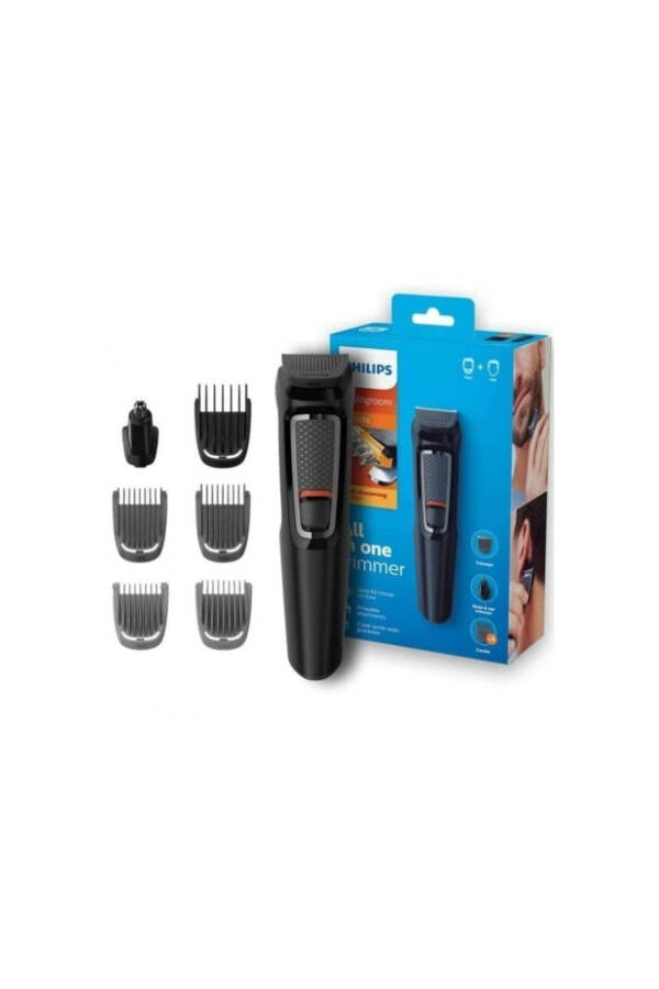 Cordless Hair, Beard Trimmer, Styling & Body Shaver 2 in 1 Package - 3