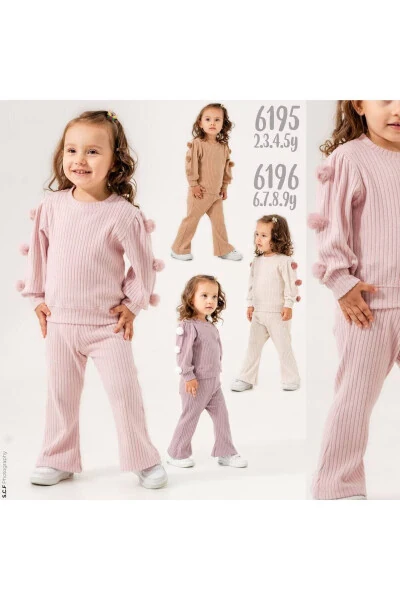 Corduroy pompom set Kids - PAMPAL ÇOCUK