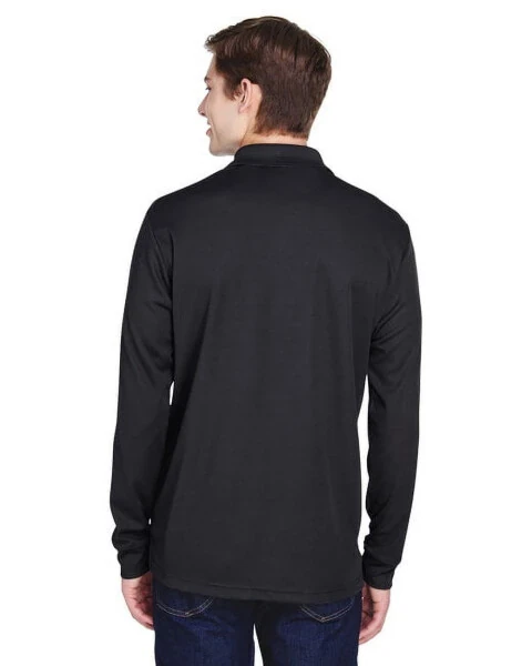 Core 365 88192P Adult Pinnacle Performance Long-Sleeve Piqué Polo with Pocket - CORE 365 (1)