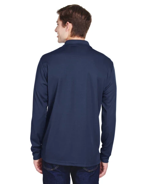 Core 365 Pinnacle Performance Piqu Long-Sleeve Polo with Pocket (88192P) Classic Navy, 3XL - 3