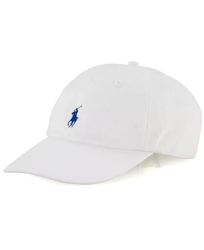 Core Classic Sport Cap-White - POLO RALPH LAUREN