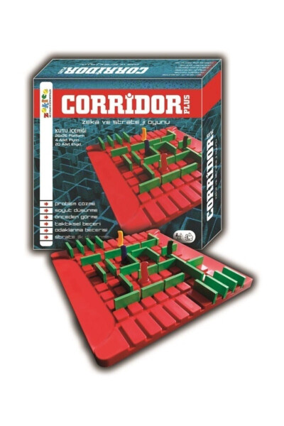 Corridor Plus Corridor Intelligence Strategy Game - 3