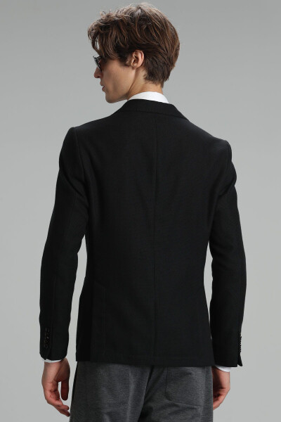 Cors Sports Men's Blazer Jacket Slim Fit Black - 6