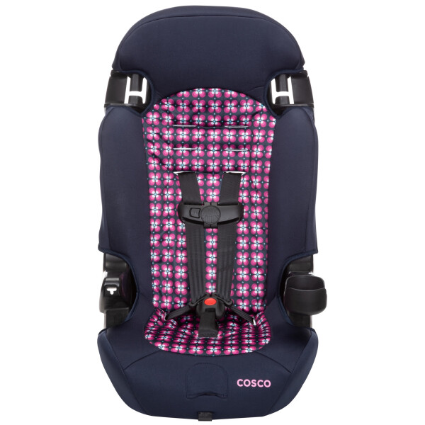 Cosco Kids Finale 2-in-1 Booster Car Seat, Peony Tiles, Toddler, Unisex - 14