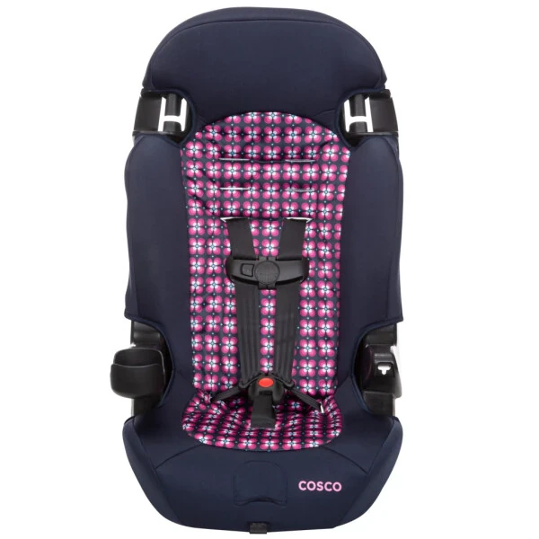 Cosco Kids Finale 2-в-1 усилитель автокресла, пионовые плитки, малыш, унисекс - 15