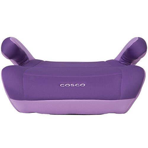 Cosco Topside Booster Car Seat - Easy to Move, Lightweight Design, Grape - 1