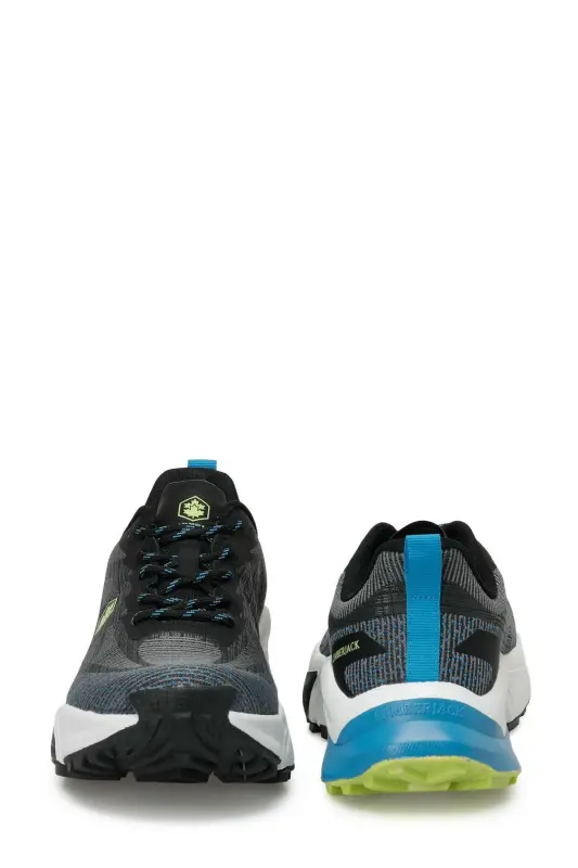 COSMOS 4FX Black Men's Running Shoe - 6