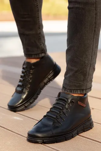 Costa Kafolatli Erkaklar Haqiqi Teri Botlari - 6