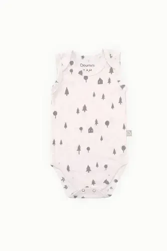 Cotton Baby Snap-crotch Undershirt Supreme Bodysuit Pine Forest - BOUMINI (1)