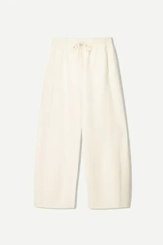 Cotton barrel fit pants - 2