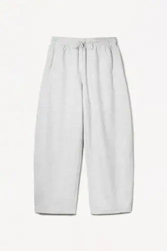 Cotton barrel fit pants - 5