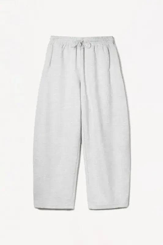 Cotton barrel fit pants - 5