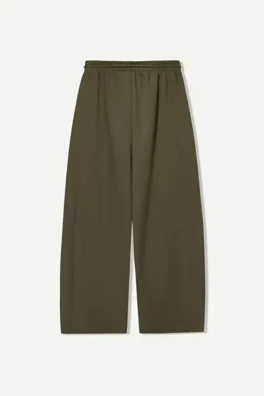 Cotton barrel fit pants - 5