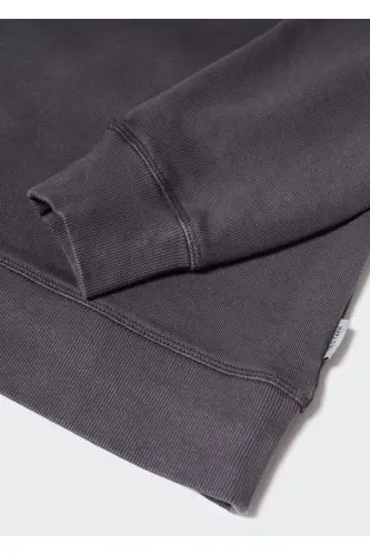 Cotton Basic Sweater - Charcoal Black - 5