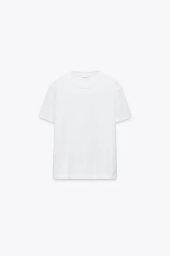COTTON BASIC T-SHIRT-White - 5