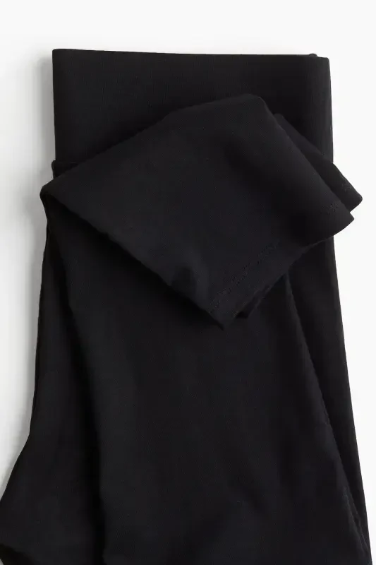 Cotton blend leggings - 6