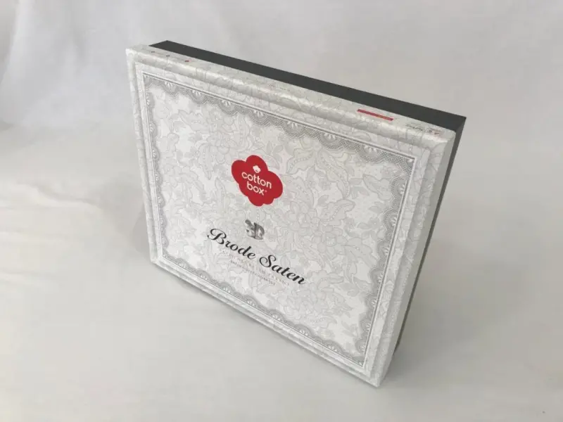 Cotton Box 3D Вышитый Двуспальный Сатиновый Комплект Постельного Белья Luna Pudra - 3