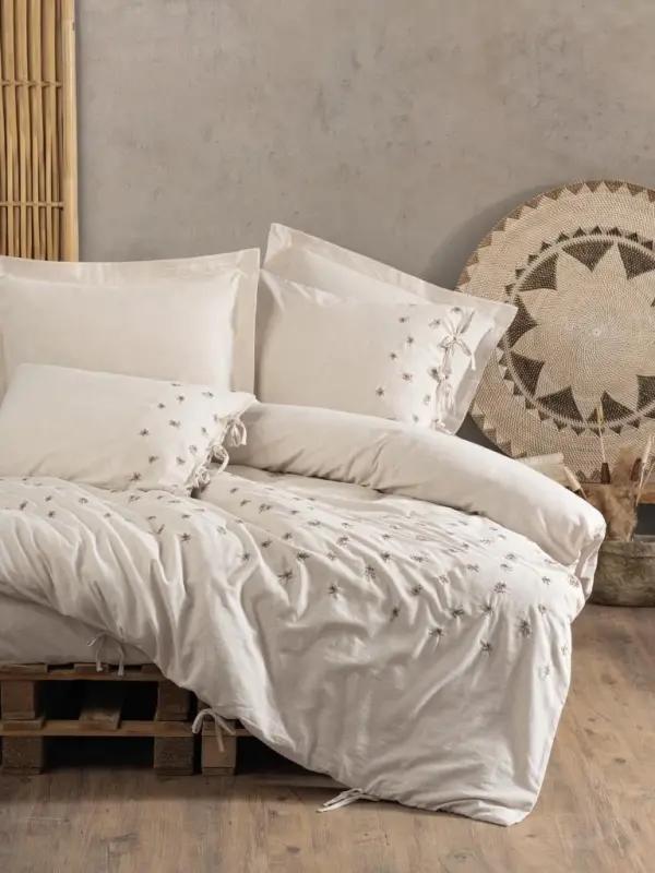 Cotton Box Arie Double Bed Linen Set - 1