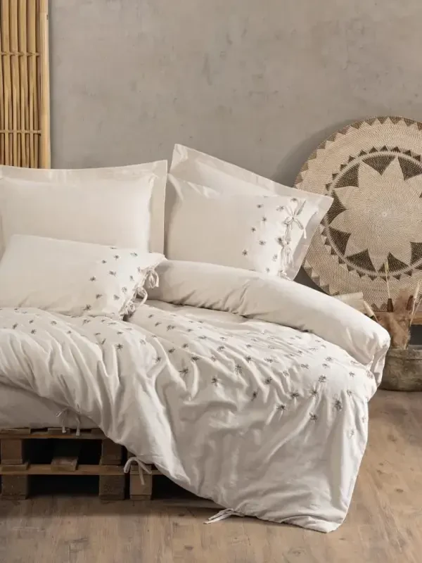 Cotton Box Arie Ikki kishilik Paxta mato qoplamlar to'plami - NEVRESIMDUNYASI