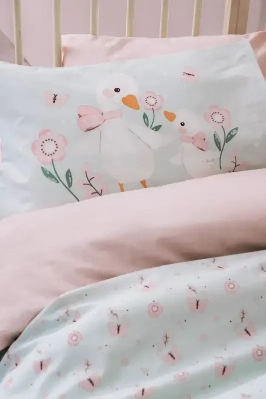 Cotton Box Baby Bedding Set Mamiduck Pink - 2