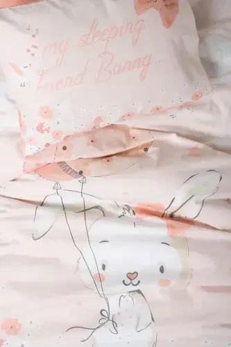 Cotton Box Baby Duvet Cover Set Rapeti Salmon - 2