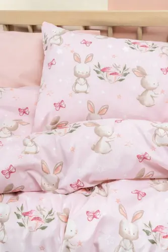 Cotton Box Bebek Nevresim Takımı Mopsy Somon - NEVRESIMDUNYASI (1)