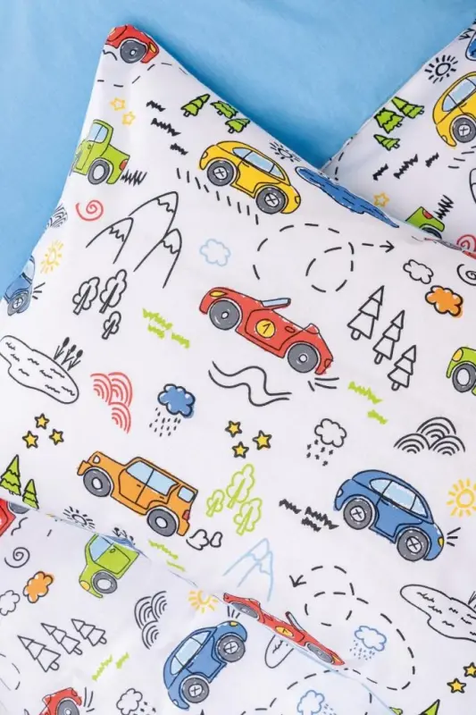 Cotton Box Bebek Nevresim Takımı Scooty Mavi - 2