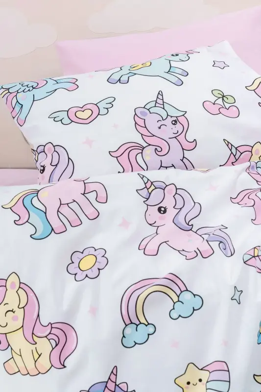 Cotton Box Bebek Nevresim Takımı Sparky Pembe - 2